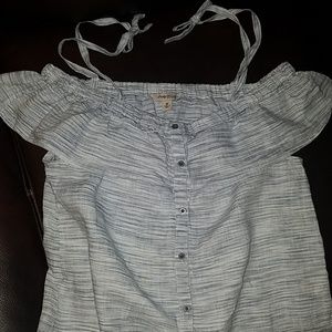 Lucky Brand ruffle top
